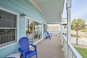 Pet-Friendly Second Row House Steps to Beach!, Holden Beach